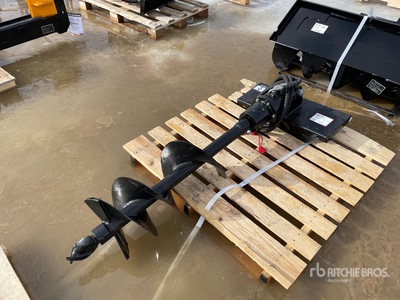 2026 GIYI 12 in Mini Skid Steer Auger (Unused)
