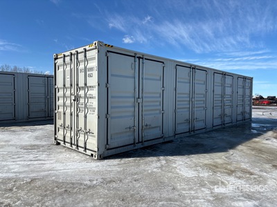 2025 40 ft High Cube Multi-Door Storage Container