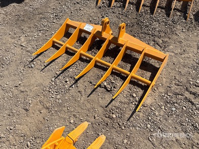 2026 GIYI 46 in Excavator Rake - Fits Cat 303 (Unused)