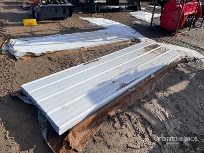 Quantity of 2026 SKLP SKL100 9 ft 10 in Galvalume Siding (Unused)