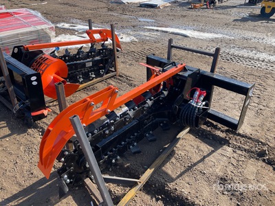 2026 GIYI GY-D39 39 in Skid Steer Trencher (Unused)