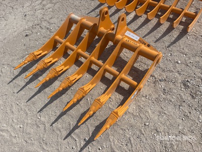 2026 GIYI 44 in Rastrillo para excavadora - Fits Cat 305 (Unused)