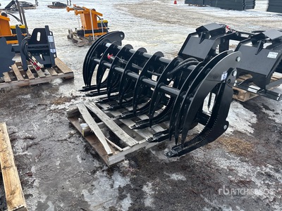 2026 GIYI GY-CLG72 72 in スキッドステア用グラップル (Unused)