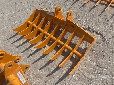 2026 GIYI 44 in Rastrillo para excavadora - Fits Cat 305 (Unused)