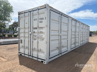2026 40 ft High Cube Multi-Door Storage Container
