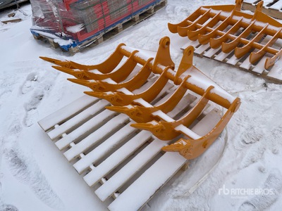 2026 GIYI 48 in Excavator Rake (Unused)