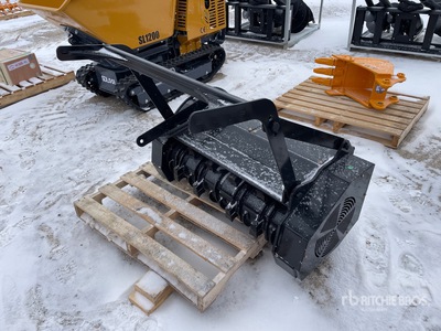 2026 GIYI GY-ML45 32 in スキッドステア マルチャー (Unused)