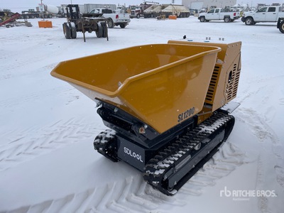 2026 SDLOOL SL-X1200J Stand-On Mini Crawler Concrete Buggy (Unused)