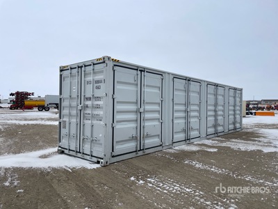 2025 40 ft High Cube Multi-Door Storage Container