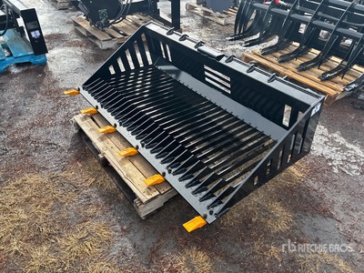 2026 GIYI GY-RB66 66 in Rock bucket スキッドステア付属部品 (Unused)