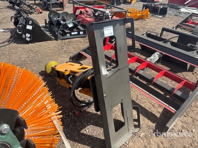 2026 GIYI GY-D680 46 in Skid Steer Post Driver (Unused)