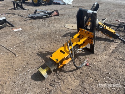 2026 GIYI GY-D680 46 in Skid Steer Post Driver (Unused)