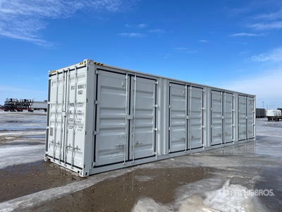 2026 40 ft High Cube Multi-Door Storage Container