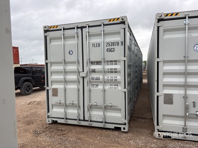 2026 40 ft High Cube Multi-Door حاويات تخزين