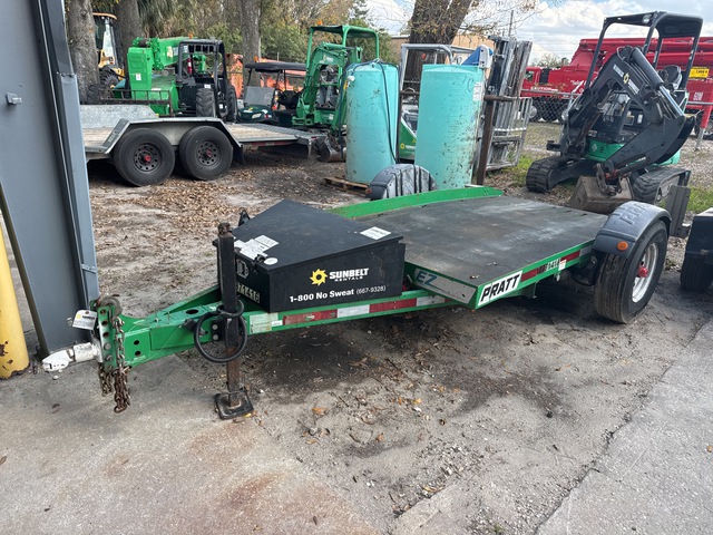 2019 Pratt EZ-1065 10 ft S/A Ground Load Trailer