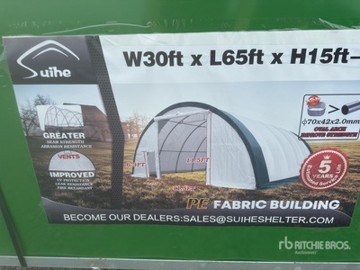 2025 Suihe S306515R-300gPE 30 ft x 65 ft x 15 ft Bâtiment d'entreposage (Unused)