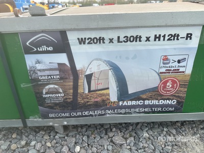 2026 Suihe 203012R-300gPE 20 ft x 30 ft x 12 ft Bâtiment d'entreposage (Unused)