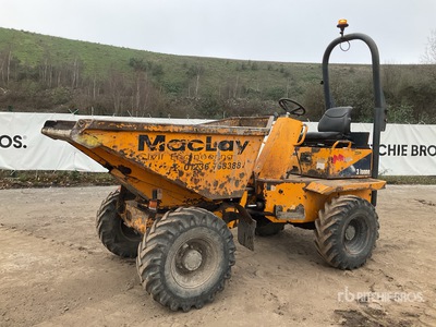 2013 Thwaites MACH573 3 ton 4x4 Swivel Tombereau