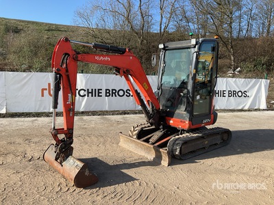 2016 Kubota U27-4 Mini Excavadora