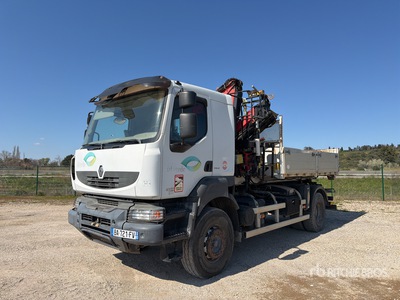 2010 Renault Kerax 410 DXi 4x2 4x2 Camion Ampliroll Roll-Off Truck