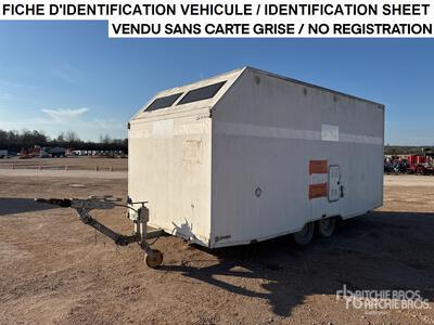 2008 ECIM E250AF Bungalow De Chantier 2 Essieux