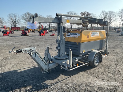 2015 Atlas Copco QAX 20 20 kVA Light Tower