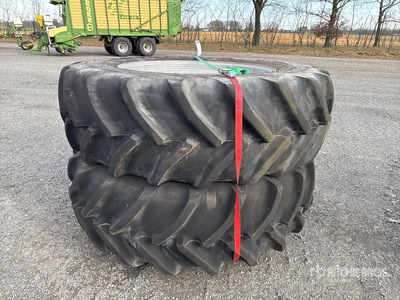 Quantity of (2) Goodyear 620/70R46 Wheels