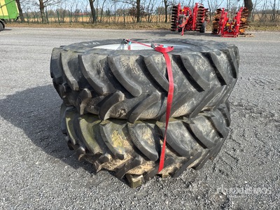 Quantity of (2) Alliance 520/85R42 Wheels