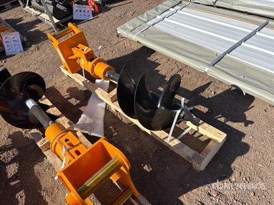 2026 GIYI CAT305 Excavator Augers (Unused)