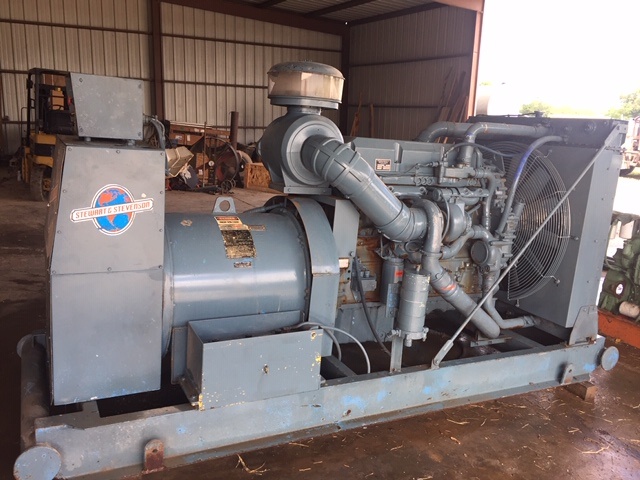 Stewart-Stevenson 475 kVA Gen Set Stewart-Stevenson 475 kVA Gen Set