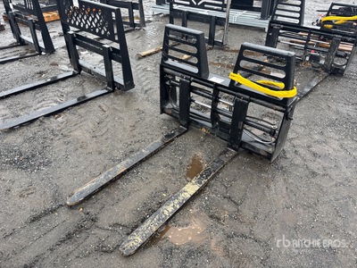 All-Star 48 in Hydraulic Fork Positioner Fourches pour chargeuse à différentiel