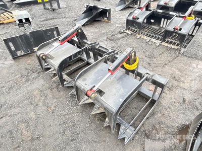 All-Star 84 in Root スキッドステア用グラップル