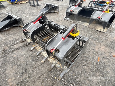 All-Star 72 In Skeleton スキッドステア用グラップル