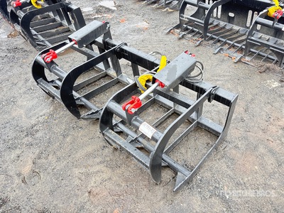 All-Star 72 in Root スキッドステア用グラップル