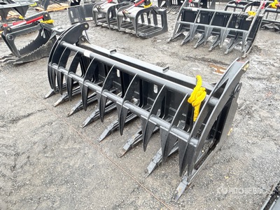 All-Star 84 In Skid Steer Root Rake