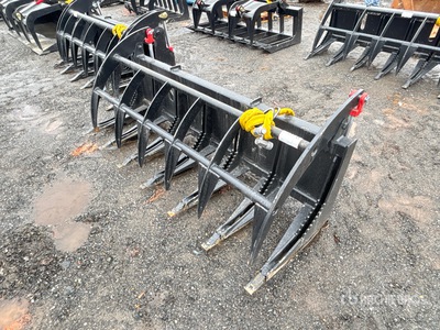 All-Star E-Series 76 in Skid Steer Root Rake