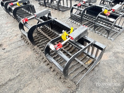 Mid-State E-Series 78 in Skeleton スキッドステア用グラップル