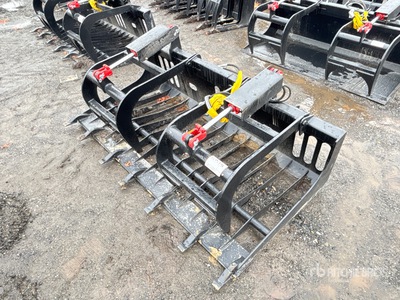 All-Star E-Series 72 in Skeleton スキッドステア用グラップル