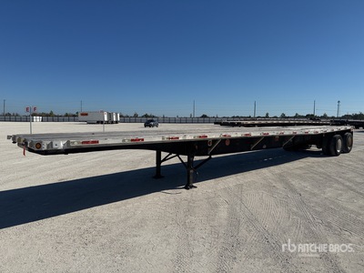 2012 Utility FS2CHA 53 ft T/A Flatbed Trailer