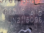 General Appearance with Frame Stamp Serial Number/VIN Photo