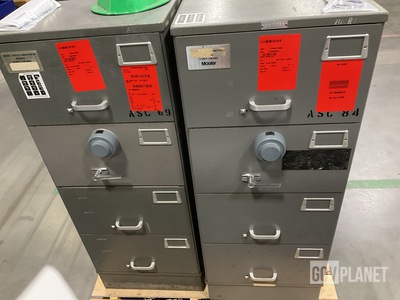 (2) Filing Cabinet Safes