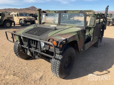 1998 AM General M1123 HMMWV 2 Door w/Truck Body