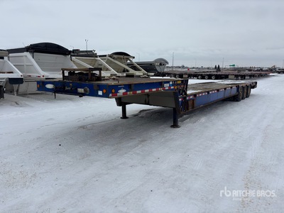 2015 Ledwell LW53HT3-10PB 53 ft Tri/A Remorque Pour Équipement Hydraulique