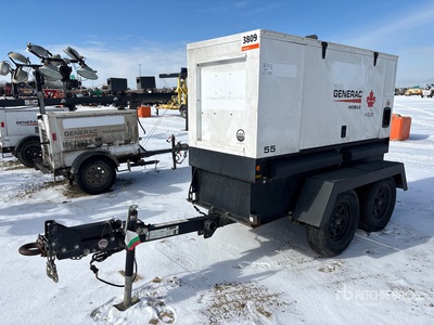 2021 Generac MMG55DF4 44 kW Mobile Generator Set