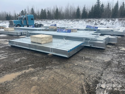 2026 BLUESEA 50 ft x 100 ft High Strength Steel Framed Storage Building (Unused)