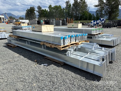 2026 BLUESEA 50 ft x 100 ft High Strength Steel Framed Storage Building (Unused)