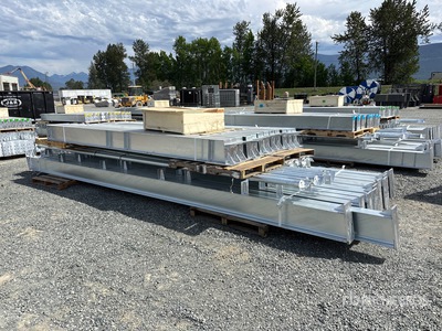 2026 BLUESEA 50 ft x 100 ft High Strength Steel Framed Storage Building (Unused)