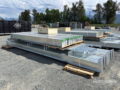 2026 BLUESEA 50 ft x 100 ft High Strength Steel Framed Storage Building (Unused)