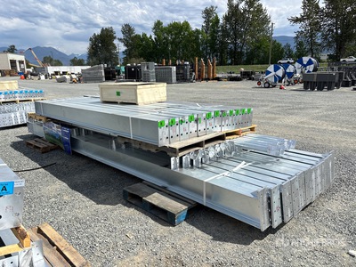 2026 BLUESEA 50 ft x 100 ft High Strength Steel Framed Storage Building (Unused)