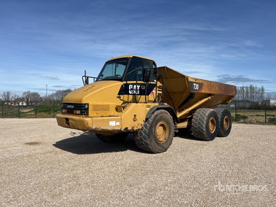 2007 Cat 730 Tombereau Articule Camión Dumper Articulado